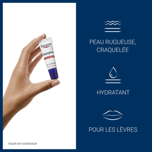 EUCERIN AQUAPHOR REPARATEUR LÈVRES SOS 10 ML – Image 3