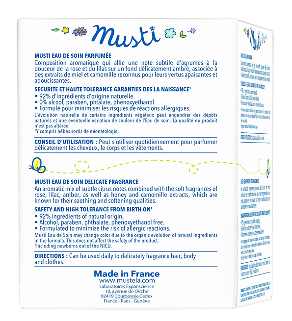 Mustela Musti Eau de Soin ParfumĂ©e - 50 ml â Image 2