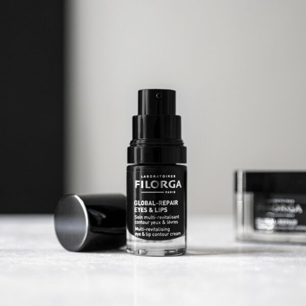 FILORGA  GLOBAL-REPAIR EYES & LIPS - Soin contour des yeux et lèvres anti-âge intensif 15ml – Image 6