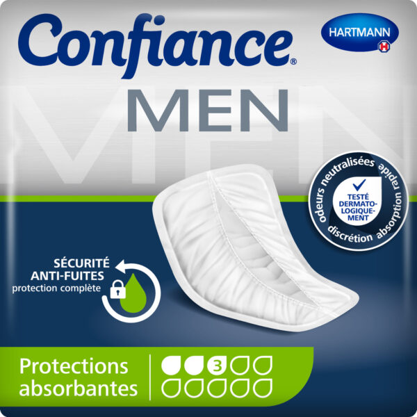 HARTMANN CONFIANCE MEN ABSORPTION 4 PROTECTION ANATOMIQUE X14 Unités