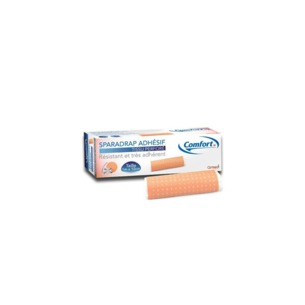 Comfort Sparadrap Adhesif Blanc 1m*10cm