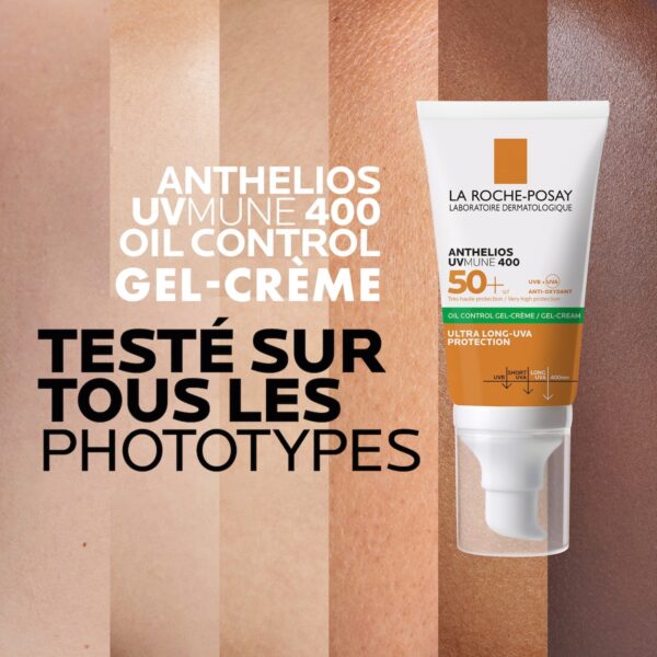 La Roche-Posay Anthelios UVMUNE400 Oil Control Invisible SPF50+ Peau Mixte à Grasse Acnéique | 50ml – Image 12