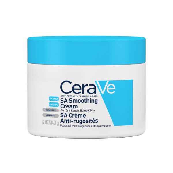 CeraVe SA Crème Anti-Rugosités Peau Sèche et Squameuse | 340g