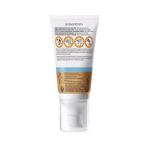 La Roche-Posay ANTHELIOS UVMune 400 Crème Solaire Teintée | Peaux Sensibles Normales À Sèches | 50ml – Image 2