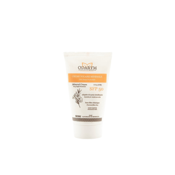 Odarym Crème Solaire Minérale SPF50