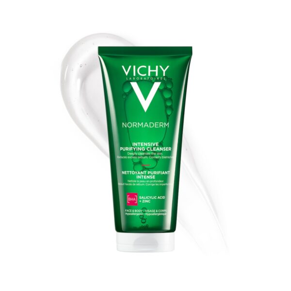 Vichy Normaderm Phytosolution Gel Purifiant Intense Peau Grasse Acnéique | 200ml – Image 3