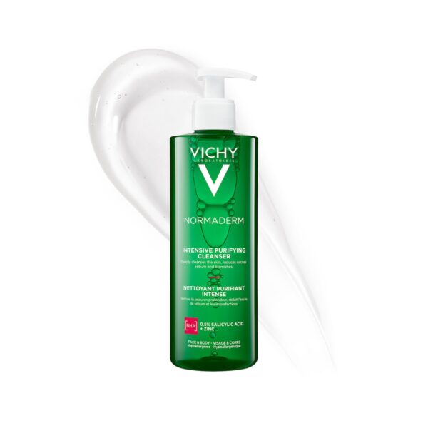 Vichy Normaderm Phytosolution Gel Purifiant Intense Peau Grasse Acnéique | 400ml – Image 4