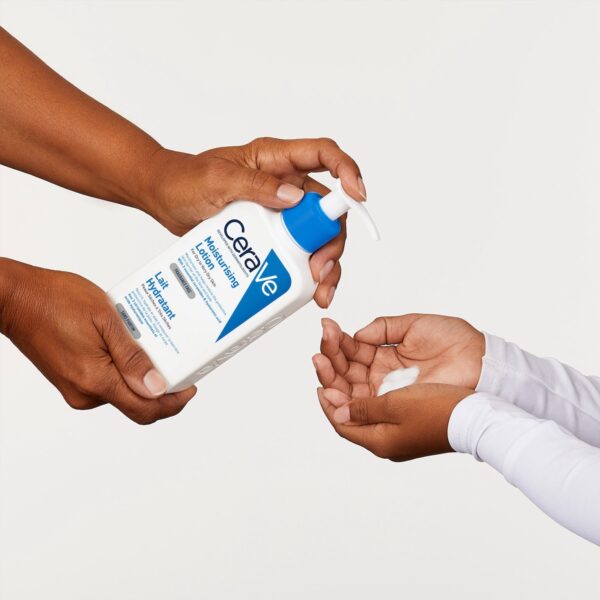 CeraVe Lait Hydratant Léger Peau Sèche à Très Sèche | 473ml – Image 7