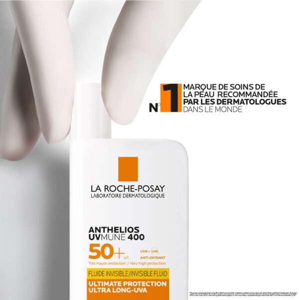 La Roche-Posay ANTHELIOS UVMUNE 400 crème solaire fluide invisible | peaux sensibles | 50ml – Image 11