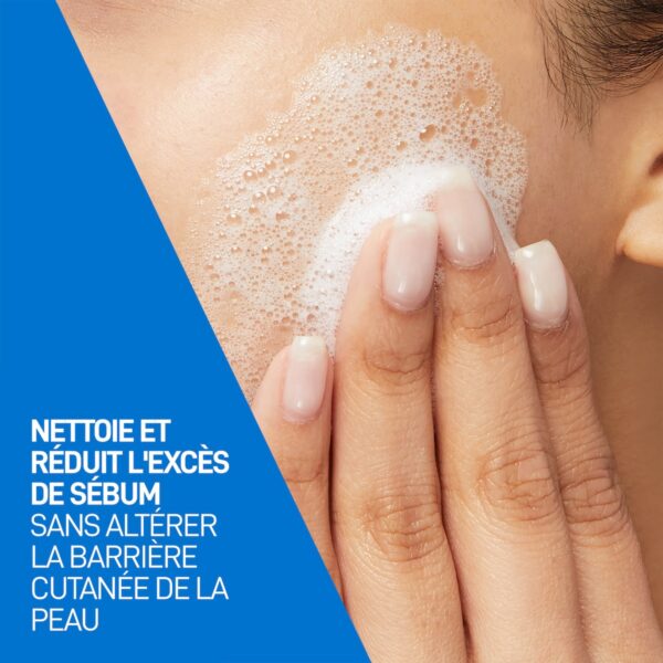 CeraVe Gel Moussant Nettoyant Peau Normale à Grasse | 236ml – Image 9