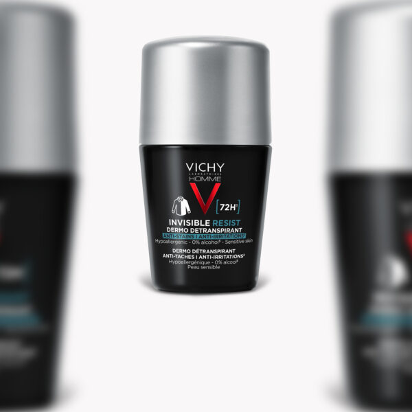 VICHY DÉODORANT DERMO-DÉTRANSPIRANT INVISIBLE PROTECT 72H ANTI-TACHES ANTI-IRRITATIONS – Image 4