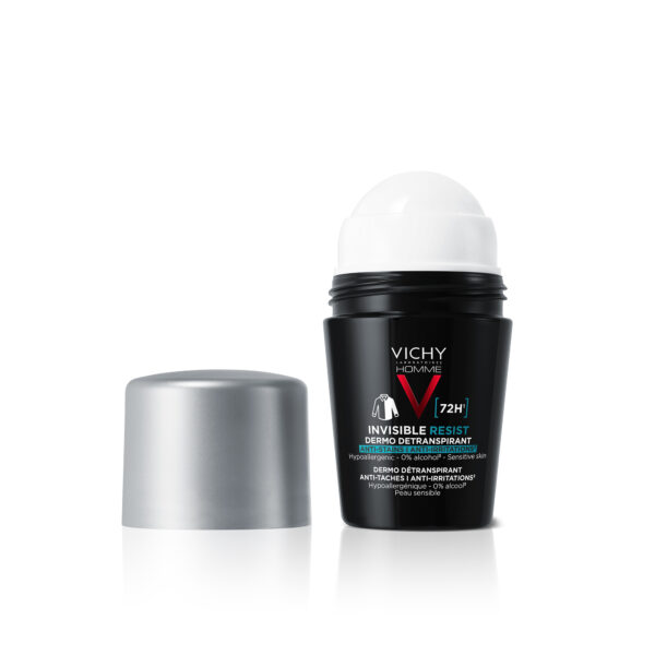 VICHY DÉODORANT DERMO-DÉTRANSPIRANT INVISIBLE PROTECT 72H ANTI-TACHES ANTI-IRRITATIONS – Image 3