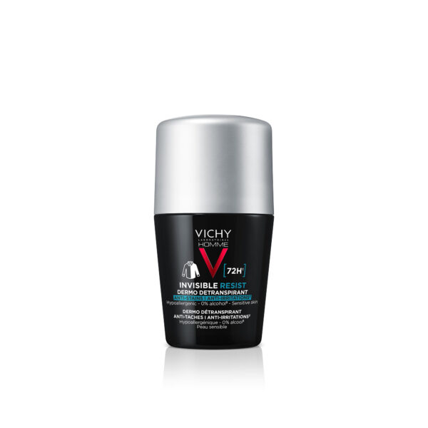 VICHY DÉODORANT DERMO-DÉTRANSPIRANT INVISIBLE PROTECT 72H ANTI-TACHES ANTI-IRRITATIONS