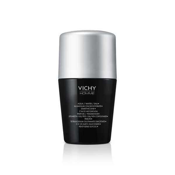 VICHY DÉODORANT DERMO-DÉTRANSPIRANT INVISIBLE PROTECT 72H ANTI-TACHES ANTI-IRRITATIONS – Image 2