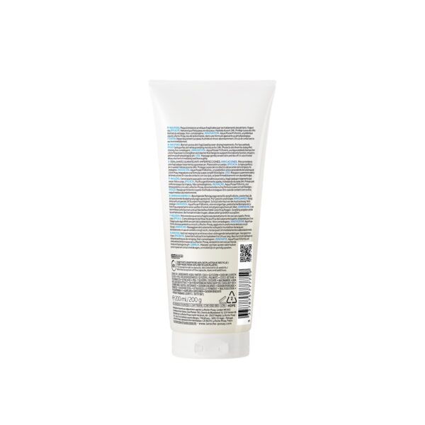 La-Roche-Posay EFFACLAR H ISO-BIOME Crème Nettoyante | Peau sèche à tendance acnéique | 200ml – Image 3