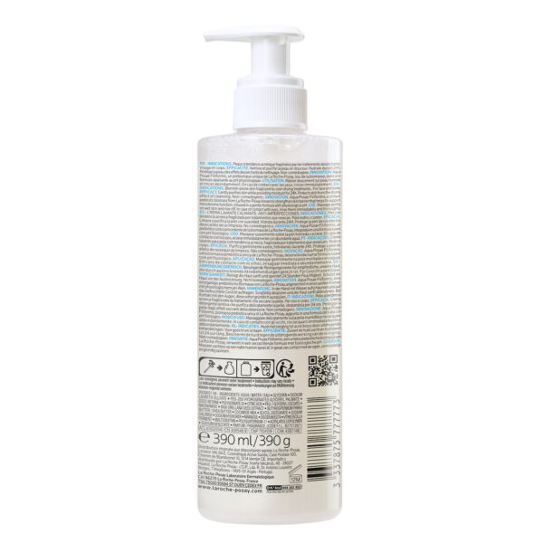 La-Roche-Posay EFFACLAR H ISO-BIOME Crème Nettoyante | Peau sèche à tendance acnéique | 390ml – Image 3