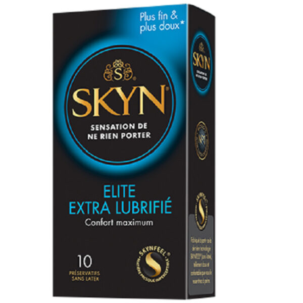 MANIX SKYN ELITE EXTRA LUBRIFIÉ 10 Préservatifs