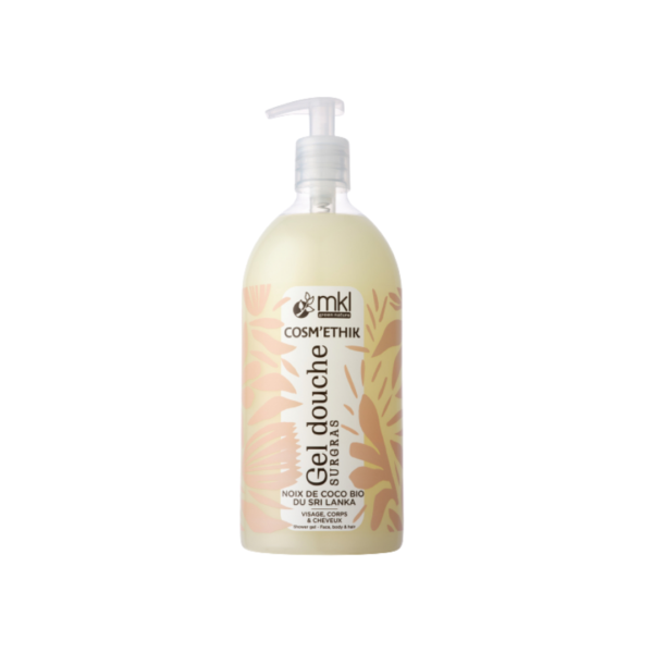 MKL Cosm'ethik Gel Douche Noix de Coco Bio 1L