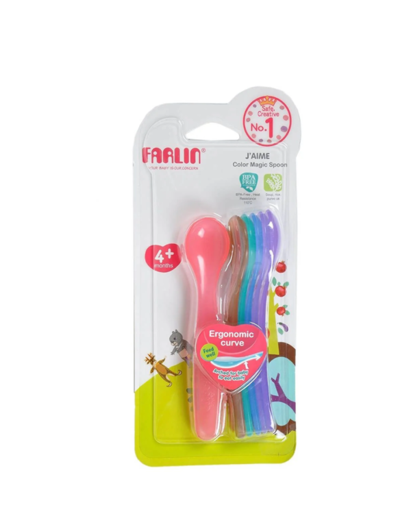 Farlin Cuillere Couleur 7 Pieces +12m BF-237A