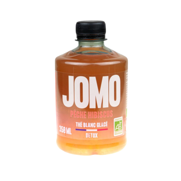 JOMO THE BLANC GLACE PECHE HIBISCUS 350ML