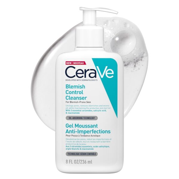 CeraVe Gel Moussant Anti-Imperfections | Peau Grasse à Tendance Acnéique = Miniature Offerte – Image 3