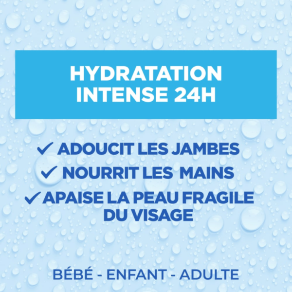 MIXA Crème Fraîche et Fondante à l'Acide Hyaluronique Pur 400ml – Image 4