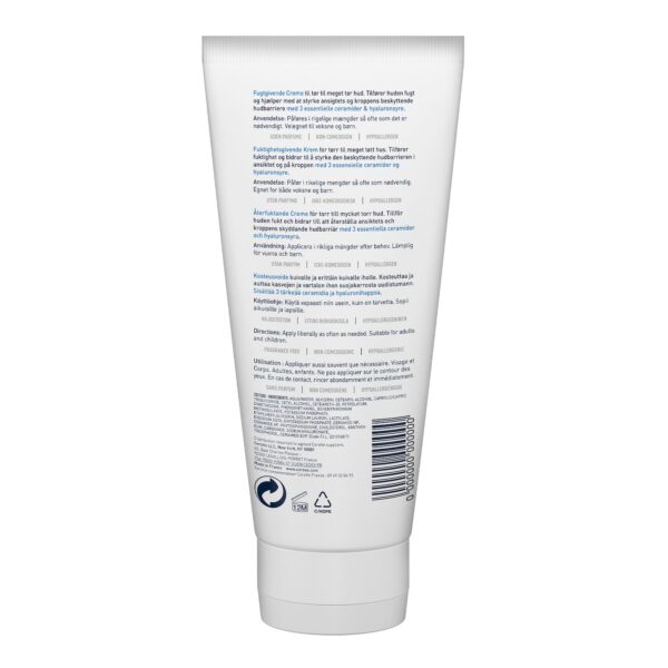 CeraVe Baume Hydratant Nourrissant Peau Sèche à Très Sèche | 177ml = Crème Lavante Miniature Offerte – Image 2