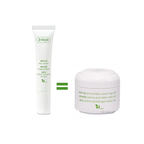 Ziaja Pack Oil Olive Naturel Creme Anti-Ride 50ml+ Creme des yeux 15ml