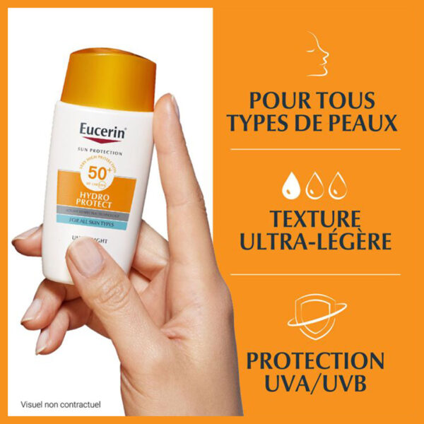Eucerin HYDRO PROTECT SPF 50 + 50 ML – Image 3