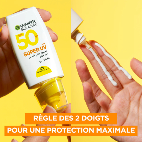 Garnier Super UV Serum Invisible Sunscreen 30ml – Image 5