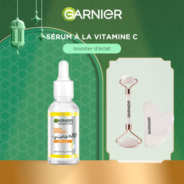 Garnier SkinActive Sérum fast bright à la vitamine c booster d'éclat30ml