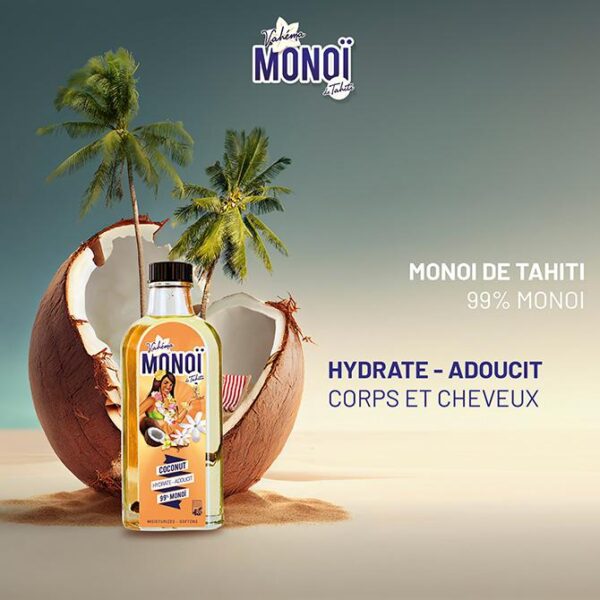 Vahéma Monoi Monoï de Tahiti Coco - 99% Monoï - 100ml – Image 2