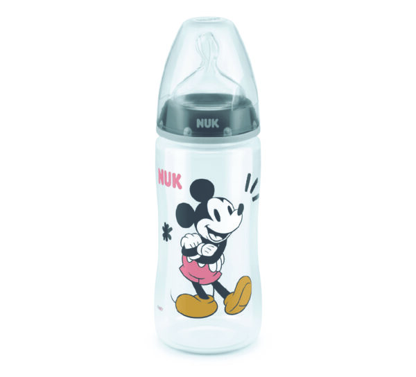 NUK Biberon Mickey pp Température 6-18m 300ml – Image 2