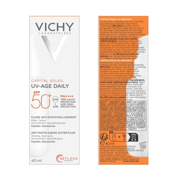Vichy Capital Soleil UV-Age Daily spf50+ 40ml – Image 6