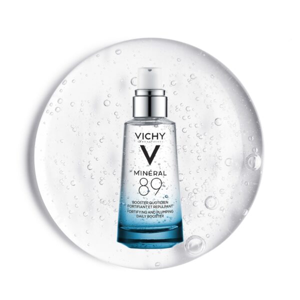 Vichy Minéral 89 Sérum Fortifiant Tous Types de Peaux | 50ml = Uv Age Daily+Mineral 89 Miniature + Trousse – Image 6