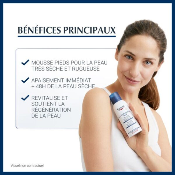 EUCERIN UreaRepair PLUS Mousse Pieds 10% d'Urée 150ml – Image 2