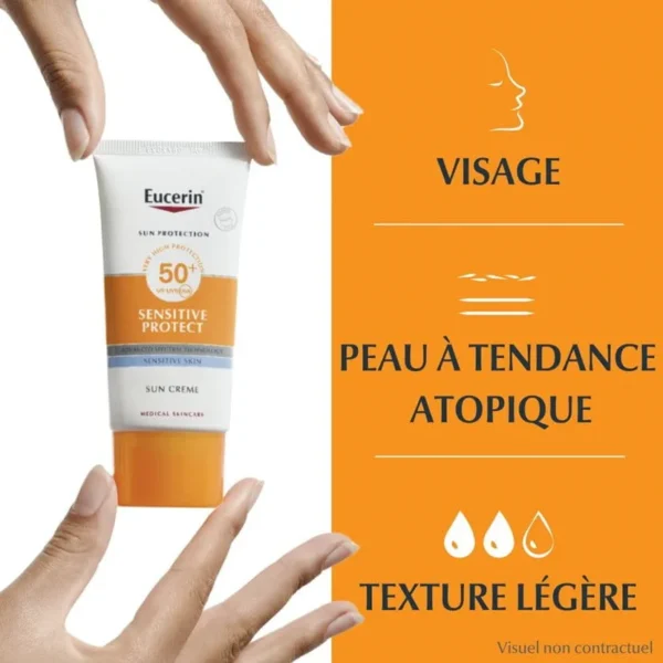 Eucerin SUN CRÈME VISAGE 50+ – Image 3