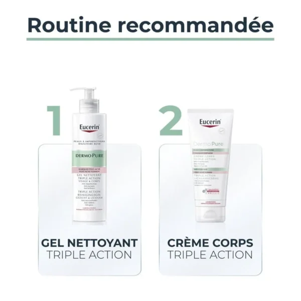 Eucerin Dermopure Creme Triple Action 200ml – Image 5