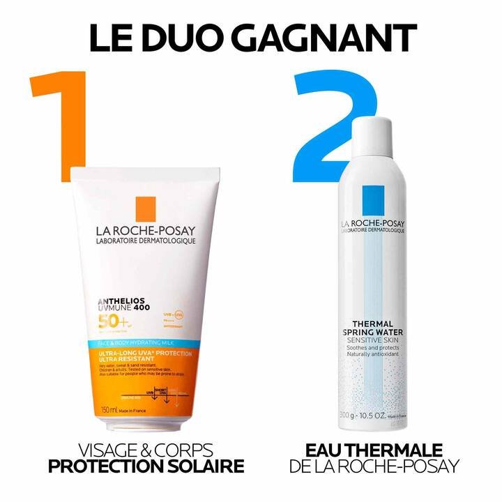 La Roche Posay Anthelios UVMUNE 400 Lait Solaire Visage & Corps SPF50+ 150 ml – Image 4