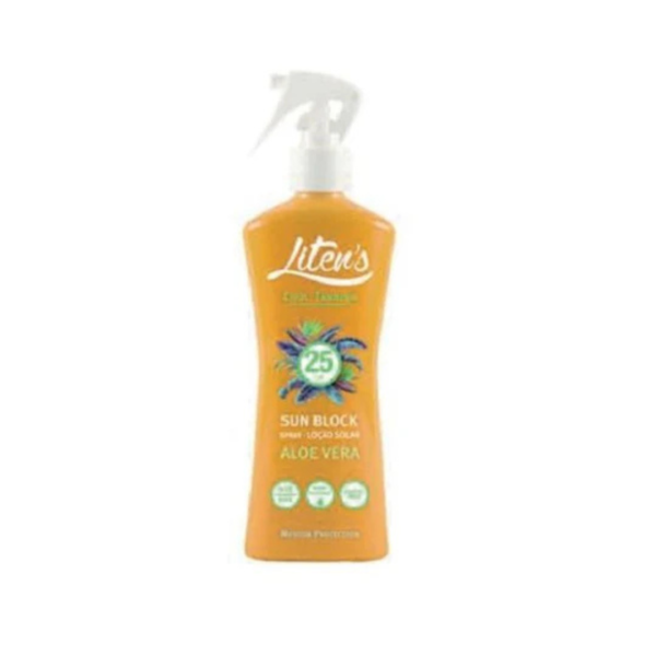 Liten's Lait Solaire Aloe Vera Spray Spf25 250ml