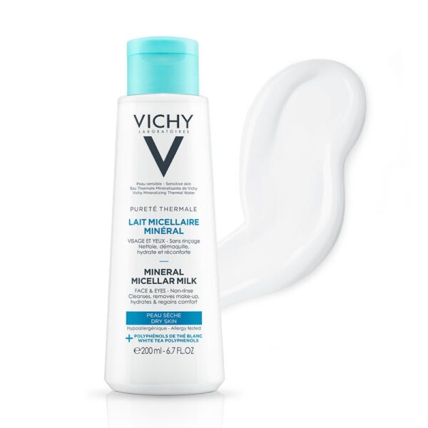 Vichy Pureté Thermale Lait Micellaire Peau Sèche à Très Sèche | 200ml