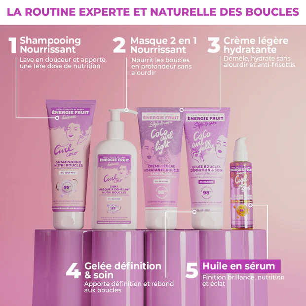 ENERGIE FRUIT HUILE EN SĂRUM SOS BRILLANCE CURL 75ML â Image 5